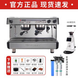 恒芝CASADIO/卡萨迪欧半自动咖啡机 A2双头电控商用意大利原装进口 标准版黑色+A80智能磨豆机+净水器