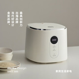 olayks立时 微压电饭煲小型3升2-6人陶瓷釉内胆24小时智能预约多功能家用电饭锅