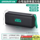 绿林（GREENER）工具包电工结实耐用工具袋帆布加厚收纳包木工电工家用专用多功能