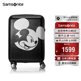 新秀丽（Samsonite）行李箱29英寸拉杆箱迪士尼米奇扩容旅行箱AF9黑色托运密码箱