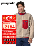 巴塔哥尼亚（Patagonia）男士摇粒绒夹克抓绒衣立领开衫外套Classic Retro-X Jkt 23056 NLTO L