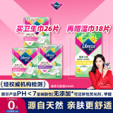 薇尔【品牌直供安心品质】卫生巾日夜组合姨妈巾套装 植萃4包44片