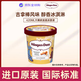 哈根达斯（Haagen-Dazs）吉拿棒风味冰淇淋 420ml 大桶家庭装冰激凌