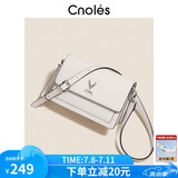 蔻一（Cnoles）包包女包百搭通勤款单肩斜挎小方包高端品牌生日礼物送女友实用