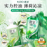 控油洗发水750ml*2瓶套装 去油洗头膏液男女士洗发露