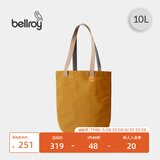 Bellroy澳洲 City Tote 10L 春季新款乐游托特包可折叠便携购物袋单肩包 古铜棕 10L