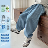 海妈家童装男童防蚊裤夏季2026新款男孩运动裤透气中大童牛仔裤儿童裤子