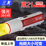 三友（semyoo）鼎21MAX2025年新款激光炮超亮黄蓝光强光钓鱼灯夜钓休闲野钓专用 鼎21max【送电池+灯包+镜头】