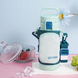 虎牌（TIGER）保温保冷杯学生儿童户外便携直饮盖水杯MTT-B50C-GM薄荷绿500ml