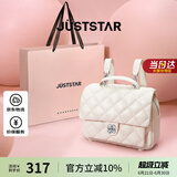 欧时纳（JUST STAR）【张予曦同款】双肩包女款2025年新款大容量通勤旅行背包生日礼物