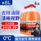 乔帮主汽车玻璃水中国石油乙醇玻璃水强力去油膜清洁剂特斯拉车用雨刮水 0度【去污去油膜】4瓶