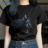 真维斯（Jeanswest）藏青色短袖t恤衫女2026新款夏季潮流小个子宽松休闲半袖上衣服