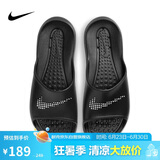耐克NIKE外穿休闲鞋男一字沙滩鞋VICTORI ONE拖鞋CZ5478-001黑40