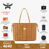 MCM[5.13 6期免息] LIZ 中号双面子母包通勤单肩包手提包托特包女包 干邑色 中号