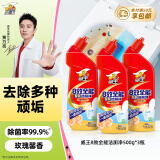 威王洁厕灵8效全能厕所清洁剂马桶去味除菌500g*3瓶