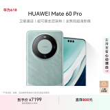华为（HUAWEI） Mate 60 Pro雅川青12GB+1TB 卫星通话 超可靠玄武架构 旗舰鸿蒙智能手机