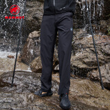 猛犸象（MAMMUT）Hiking V五代男士户外运动舒适高弹吸湿排汗长裤 黑色 54