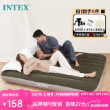 INTEX充气床垫打地铺家用午休双人便携车载充气床旅游户外气垫床