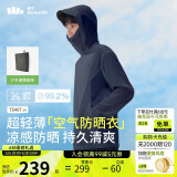 蕉下（beneunder）防晒衣男薄外套皮肤衣服冰丝防紫外线凉感透气夏户外TS40724蓝L