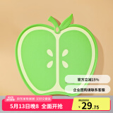 乐扣乐扣（LOCK&LOCK）砧板塑料家用切水果菜板多功能正反两用可挂厨房儿童辅食 绿色苹果