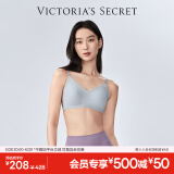 维多利亚的秘密（Victoria's Secret）杨幂同款 夏季果冻条反重力软支撑无痕凉感文胸PRO微聚拢MAX 4SUA烟紫灰-光面花纹 11214343 S ：PRO双排扣（70C/70D/75