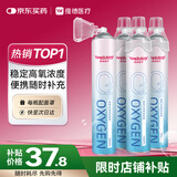 维德（WELLDAY）氧气瓶便携孕妇老人吸氧机高原旅游医用氧气罐1000ml*4瓶