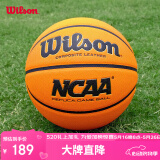 Wilson威尔胜NCAA官方赛事用球复刻版成人标准PU室内室外通用7号篮球