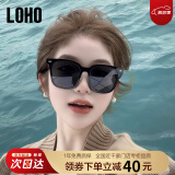 LOHOLOHO尼龙太阳镜高级感显瘦墨镜女款2025新款防晒防紫外线gm墨镜男