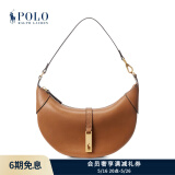 Polo Ralph Lauren 拉夫劳伦【大秀同款】 Polo ID 女配 经典款皮革迷你单肩包 270-棕色 ONE