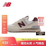 NEW BALANCE休闲鞋女鞋复古舒适夏季透气轻便百搭运动鞋574系列WL574RCF 39