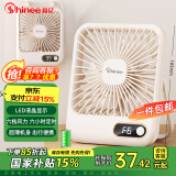 赛亿风宝USB卡片蓄电款电风扇小风扇/小台扇/迷你USB手持便携风扇学生宿舍办公室桌面风扇KPF-01