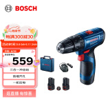 博世（BOSCH）GSB 120 12V充电式手电钻电动螺丝刀家装多功能锂电冲击钻 双电版