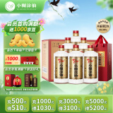 小糊涂仙 20周年720金装版(裸瓶装)浓香型白酒52度500ml*6瓶 整箱装 送礼