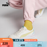 彪马（PUMA）官方 休闲鞋女秋季女子厚底运动透气低帮休闲板鞋 SKYE 374764 淡黄色-蓝色-浅粉色-09 39