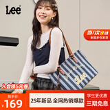 Lee2025新款潮流托特手提单肩包包女包大容量电脑包通勤大学生书包