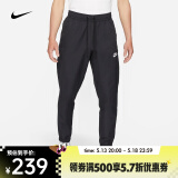 耐克（NIKE）SPORTSWEAR 男子无衬里收口长裤 DD5311-010 XL
