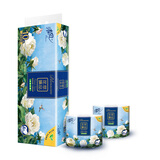 清风【李昀锐同款】有芯卷纸 花萃臻品4层200克*10卷 卫生纸卷筒纸