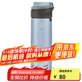 乐扣乐扣（LOCK&LOCK）一键式运动水杯塑料杯户外便携水壶带把手刻度男女杯子蓝色750ml