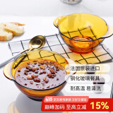 DURALEX 多莱斯 欧式玻璃泡面碗汤碗饭碗微波炉专用沙拉碗水果餐盘碟餐具 双耳碗【单只装】