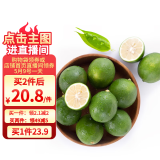 京鲜生 海南大青柠/青柠檬 8粒 单果约70-100g  生鲜水果