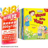 幼儿英语启蒙绘本第3辑三年级全10册看视频学英语儿童英文读物小学生英语课外读物幼儿启蒙教材故事书三只河马