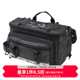 达亿瓦（DAIWA） 路亚渔具包 多功能收纳大容量双肩包斜挎包钓鱼腰包 路亚腰包-黑色（32x12x20cm)