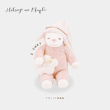 LIV HEART日本羊玩偶抱睡毛绒儿童玩具睡觉抱枕陪睡小羊公仔娃娃生日礼物女 安睡樱花 L号（尺寸见详情）