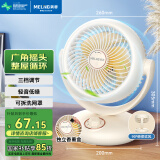 美菱（MeiLing）520送女友礼物 空气循环扇/家用电风扇/台式风扇/办公室摇头扇换气扇MPF-DX504摇头款