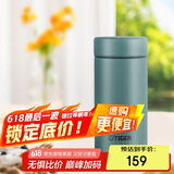 虎牌（TIGER）迷你口袋杯轻量便携双层真空保温保冷杯MMP-B20C-GE雨林绿200ml