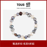 TOUS  桃丝熊巴洛克珍珠简约手链手串女生礼物情侣礼物叠戴 多色317091030