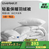 拉芙菲尔五星级酒店母婴A类抗菌51%白鸭绒国产羽绒被 冬被4.5斤200*230CM
