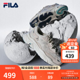 FILA斐乐女鞋跑步鞋情侣同款老爹鞋MARS火星鞋男鞋休闲运动鞋 【女款】奶白/木薯粉-GT 37.5