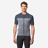 迪卡侬（DECATHLON）公路自行车RCR骑行服男打底衫背带短裤装备 RC500骑行短袖 复古灰色 M