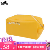 英发（YINGFA）游泳包泳包男女沙滩包手提包泳衣袋收纳袋防水包透明 黄色